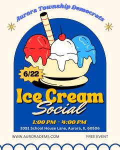 Ice Cream Social | Aurora Township Democrats