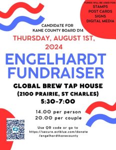 Engelhardt for Kane County Board Fundraiser @ Global Brew Tap House