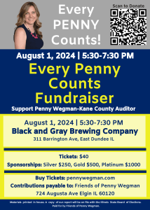 Every Penny Counts Fundraiser @ Black and Gray Brewing Company