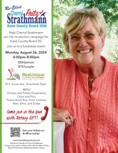 Cherryl Strathmann Re-Election Fundraiser @ BeaUnique Latin Kitchen