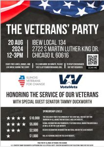 The Veterans’ Party @ IBEW Local 134