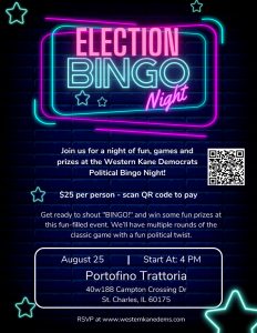 Election Bingo Night @ Portofino Trattoria