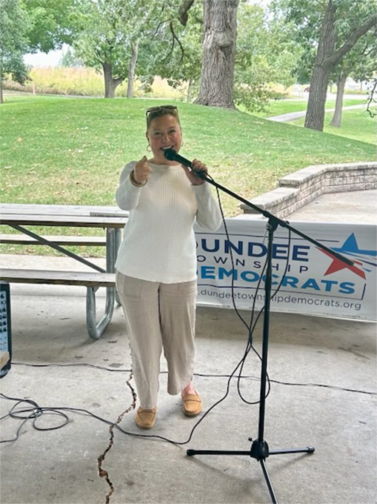 anna moeller at dundee township picnic 2024