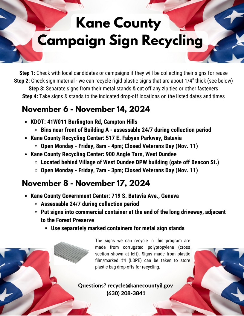 campaign sign recycle nov 2024 kcr campaignsignrecycling2024 1