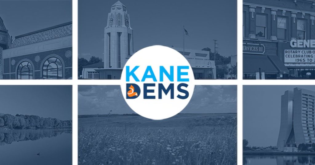 kane county democrats event header