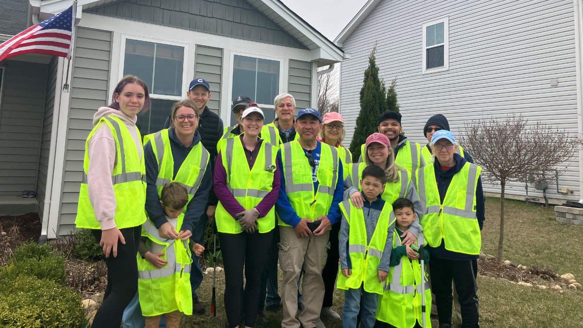 hampshirerutland dems adopt a highway cleanup photo
