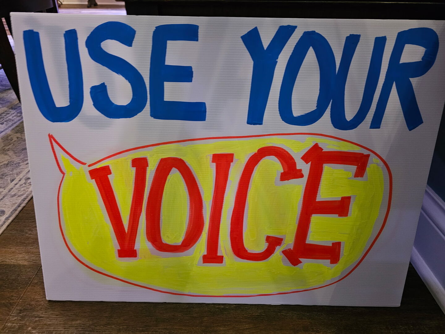 use your voice