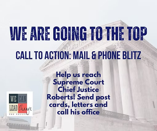 write a postcard or letter to chief justice john roberts